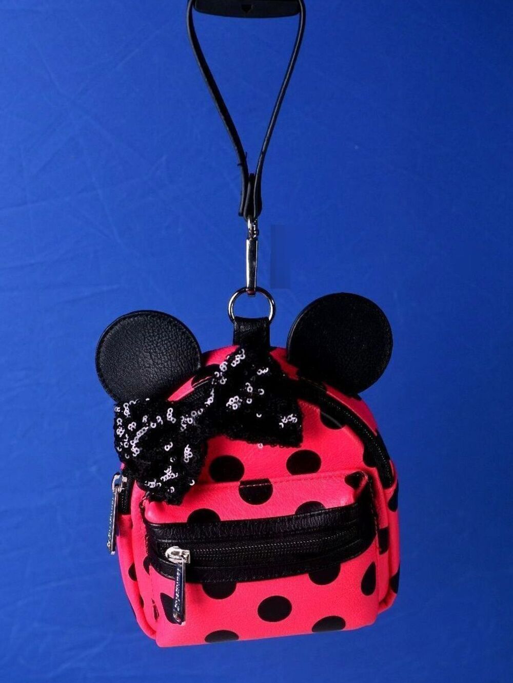 Loungefly Minnie Mouse Polka Dots Mini Backpack Wristlet